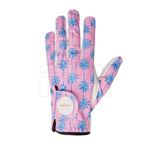 Guante de Golf DARIB IMPEX Transpirable para Hombre, de Piel de Cabra con Estampado de Palmeras, Cierre de Tirón y Diseño en Relieve - Product Image 1