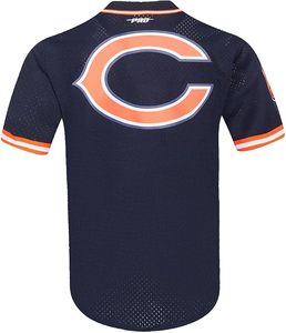 New England Patriots Custom <b>Navy</b> Blue Baseball Jersey Orange Trim Team Logo Embroidered Breathable 100% Polyester Sport Wear - Product Image 3