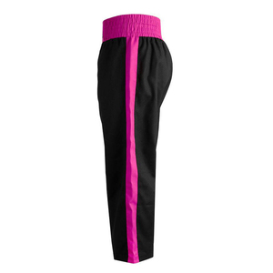 High Quality Breathable Cotton <b>Karate</b> Sportswear Adjustable Draw String Loose Fit Kick Boxing <b>Trouser</b> Stretch Panels for - Product Image 3