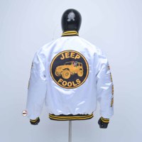 Meistverkaufte Weiße Gestrickte College-Jacke für Herren im Preppy-Stil mit Bestickten Buchstaben Vorne Knopfverschluss Atmungsaktiv Reguläre Passform