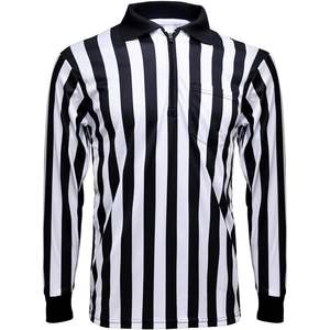 Camisetas Polo 100% Poliéster Sublimadas con Estampado de Rayas para Golf, Camiseta Deportiva para Árbitro de Baloncesto y Fútbol, Jersey de Árbitro, Polo de Árbitro - Product Image 1