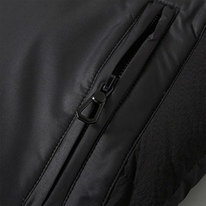 Chaleco acolchado de invierno para hombre con capucha desmontable, bolsillos con cremallera, chaleco acolchado, cortavientos, cálido, sin mangas, venta al por mayor - Product Image 6
