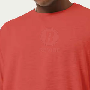 T-shirt personnalisé pour homme à épaules tombantes, de la meilleure qualité, en vente, design très populaire. - Product Image 4