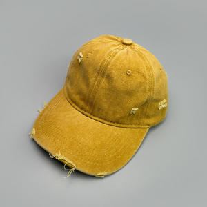 หมวกแก๊ปคุณพ่อแบบกำหนดเอง หมวกผ้าฝ้ายเนื้อนุ่ม สตรีทแวร์ลำลอง - Product Image 6