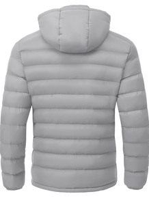 Men's Winter Puffer Jacket with Custom <b>Patterns</b> Casual Bubble Design with Custom Decoration OEM Service - Product Image 4