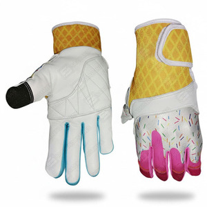 Guantes de Bateo de Béisbol Profesionales de Cuero Vacuno con Logotipo y Diseño Personalizados para Entrenamiento de Béisbol/Sóftbol, Tallas Personalizadas - Product Image 3