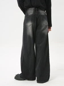 Pantalones Vaqueros Cargo Holgados Estilo Y2K para Hombre, Pantalones de Mezclilla de Moda Urbana, Estilo Hip Hop, Corte Holgado, Ropa Casual - Product Image 4