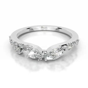 Anillo de Boda con Diamante Cultivado en Laboratorio Diamora, Certificado por IGI - Product Image 1