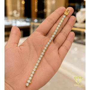 สร้อยข้อมือคริสตัลทรงกลมประดับทอง ดีไซน์หรูหรา สำหรับผู้ซื้อส่งและผู้ค้าปลีกแฟชั่น - Product Image 5