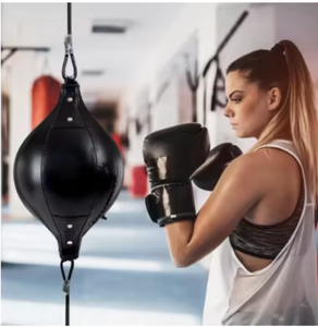 PROFIT SPORTS Sac de vitesse de boxe double extrémité robuste en PU pour l'entraînement et le développement des compétences - Product Image 3