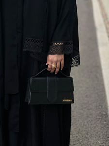 Best Dubai style abaya Traditional Islamic Women's Saudi Arabian Abaya Spring Polyester Breathable Ankle Length Muslim - Product Image 5