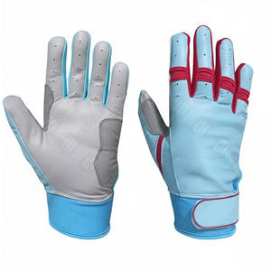 Gant de baseball en cuir PU personnalisable, professionnel, confortable, léger, ambidextre, antidérapant, entraînement au baseball et au softball - Product Image 1