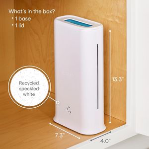 Dispenser per Sacchetti StoraBag One-Size Bianco Maculato, Organizzatore Salvaspazio per Armadietto della Cucina o Dispensa - Product Image 3