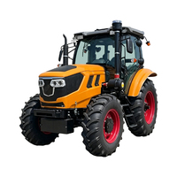 Tracteur agricole 4x4 Excellence 80HP avec cabine climatisée, moteur à couple élevé, système hydraulique robuste et puissance de levage élevée