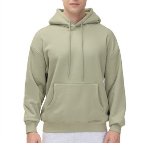 Sudadera con Capucha para Hombre, Premium, de Algodón, con Cierre, Suave, Cómoda, Manga Larga, con Bolsillo, Antiencogimiento, Informal, para Uso Diario, Gimnasio, Aire Libre, Cálida - Product Image 1