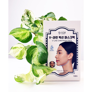 [HANAIL] Masque Hydratant V-Line pour le Menton, Pack de Masques Visage en V avec Peptides, Centella et Extrait d'igname pour Soin de la Peau - Product Image 5