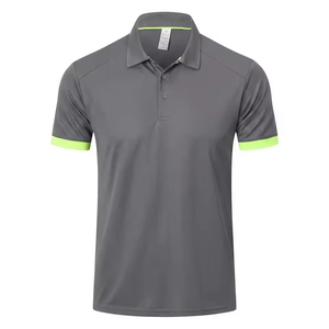 Camisas Polo Personalizadas para Hombre, Paquete Múltiple, Camisas de Golf Casuales Lisas, Manga Corta, Ribete en Contraste, Polos Deportivos - Product Image 6