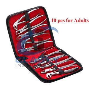 Juego de Fórceps para Extracción Dental con Herramienta para Retirar Fragmentos Radiculares, Kit de Instrumentos Quirúrgicos Orales de Acero Inoxidable - Product Image 4