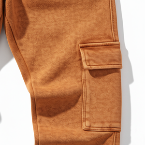 Pantalones Cargo Casuales para Hombre de Alta Calidad PRO ENTERPRISES - Poliéster/Algodón Premium Antiestático con Cintura Elástica y Corte Recto - Product Image 3