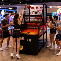 Kit de machines de jeux de basket-ball d'arcade électroniques, kit de jeu interactif DIY, kit de machine de basket-ball