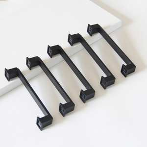 OEM Available Modern Zinc Alloy T-<b>Bar</b> Cabinet Handle Brushed Silver Drawer <b>Pull</b> <b>for</b> Kitchen Dining Room Bathroom Cabinets - Product Image 3