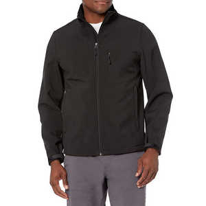 Veste softshell imperméable coupe-vent avec logo personnalisé, doublure en polaire, veste de randonnée pour homme - Product Image 5