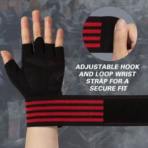 Guantes de Gimnasio Cómodos para Entrenamiento Físico, con Soporte para la Estabilidad de la Muñeca y Rendimiento en Ejercicios - Product Image 6