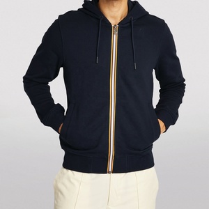 Men's Women Thick Warm Customized Logo Winter Workout Fleece Hoodie Jackets Full <b>Zip</b> 100% Cotton 370g - Product Image 2