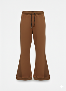 Pantalones Casuales Estilo Escolar, Pantalones Casuales Personalizados de Color Sólido y Corte Holgado - Product Image 2