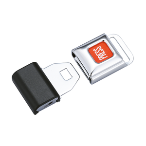 Ceinture de sécurité compacte pour poussette, boucle de ceinture de sécurité en acier de 25 mm (1 pouce), résistance à la traction de plus de 500 kg, endurance de 18 000 cycles - Product Image 1