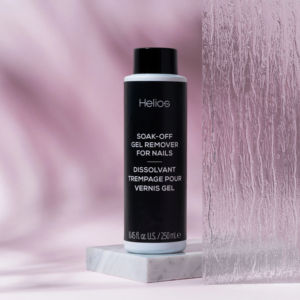 Helios Soak Gel Remover, Fórmula Profesional para Salón, OEM ODM, Marca Privada, Limpiador de Esmalte de Uñas Líquido de Acción Rápida con Acetona, Hecho en EE. UU. - Product Image 1