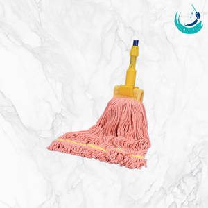 Têtes de balai KSR en coton orange de haute qualité, type Kentucky, avec bande supérieure jaune de 5 pouces, pliables, 301-500ml, essoreuse automatique traditionnelle - Product Image 5