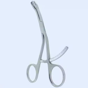 Petites pinces à os en acier inoxydable de 14 cm, instruments vétérinaires orthopédiques à commande manuelle, approuvées CE, haute qualité - Product Image 3