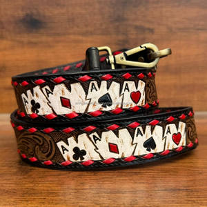 Sangles de sac à bandoulière en cuir de vachette usinées à la main de haute qualité - Product Image 3