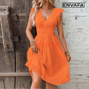 Fabricante de Vestidos Personalizados, Vestido para Mujer, Vestido de Verano, Vestidos Midi para Damas, Vestido para Mujer, Suministro Directo de Fábrica al por Mayor - Product Image 5