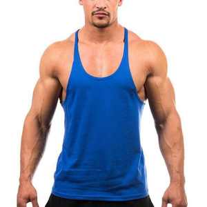 Camiseta Deportiva Casual de Alta Calidad para Hombre, Sin Mangas, 100% Algodón, Transpirable - Product Image 3