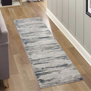 Geometrix GC_DIM1011 Tappeto grigio 2 piedi 7 pollici X 9 piedi 10 pollici Set di Tappeti e Accessori di Varie Dimensioni - Product Image 1
