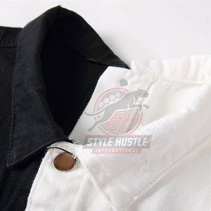 Chaqueta de Mezclilla para Hombre, Color Sólido, Estilo Casual, Moda Urbana, Nueva Colección 2026, Chaqueta de Invierno Cómoda para Hombre - Product Image 4