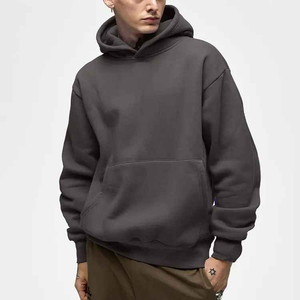 Sudadera con Capucha Extra Grande Personalizada para Hombre, 100% Algodón, Forro Polar, Antiarrugas, con Cierre, Estilo Urbano, OEM ODM, Invierno - Product Image 1