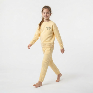 Conjunto Deportivo Moderno para Niños, Sudadera de Algodón y Pantalones Deportivos, Ropa Deportiva de Color Sólido, Proveedor de Ropa Urbana - Product Image 4