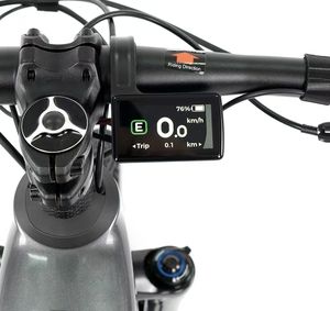 Vélo électrique en fibre de carbone avec pneus 29/27,5 2.4, double suspension, moteur central octogonal 500W, batterie lithium 48V 15Ah - Product Image 6
