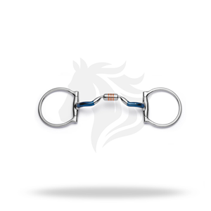 ห่วงรูปม้าแบบแบนมีพอร์ตต่ำแคปซูลเหล็กหวานสำหรับฝึกขี่ม้าควบคุม - Product Image 1