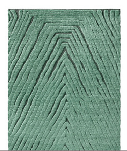 Tapis moderne de haute qualité en laine épaisse nouée à la main, brun naturel, à poils longs, antidérapant, motif original, adapté aux animaux domestiques - Product Image 3