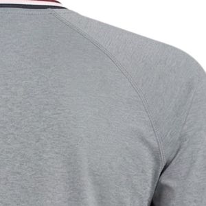 Gray <b>Long</b> <b>Sleeve</b> V Neck <b>Golf</b> Pullover Shirt Men's Performance Sports <b>Top</b> Outdoor Training Wear Casual Athletic Apparel for <b>Golf</b> - Product Image 6