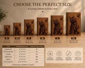 Urne funéraire personnalisée pour chat en forme de papillon, boîte commémorative en bois gravée, récipient pour cendres d'animaux de compagnie, style américain, durable, avec motif lune céleste - Product Image 2