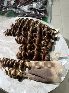 Extensiones de Cabello Humano Rizado Mágico Premium, de un Solo Donante, Doble Trama, Cabello Virgen Vietnamita, Venta al Por Mayor - Product Image 5