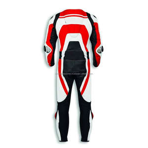 Combinaison de moto en cuir sur mesure, homologuée CE, protection intégrale, qualité course - Product Image 6
