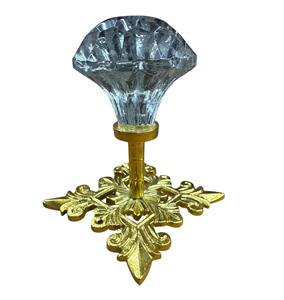 Organizador de Cortinas de Cristal y Metal de Lujo, Adorno Decorativo Ideal para Espacios de Recepción de Invitados y Decoración Festiva del Hogar - Product Image 3