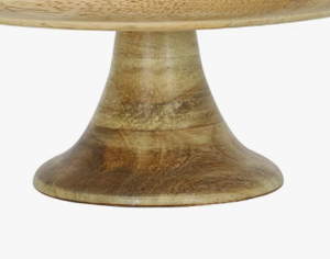 New arrival Mango Wood Multipurpose Stand Elegant Wooden Cake Platter Dining Table Decor Wedding Serving <b>Tray</b> for multi usage - Product Image 5