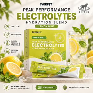 Elma Food - Polvo Electrolítico 1KG Sin Azúcar Añadido, 50 Porciones, Fórmula de Reposición de Minerales para Hidratación, Sin GMO, Para Adultos y Músculos - Product Image 1